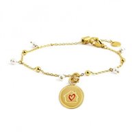 Bracciale Marlù Donna Nel Mio Cuore in Acciaio 15BR088G-W - 15BR088G-W